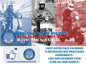 RDV MENSUEL Vespa Club Paris IDF
